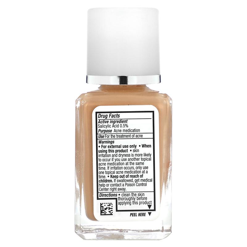 Neutrogena SkinClearing, Oil-Free Makeup, Soft Beige 50, 1 fl oz (30 ml)