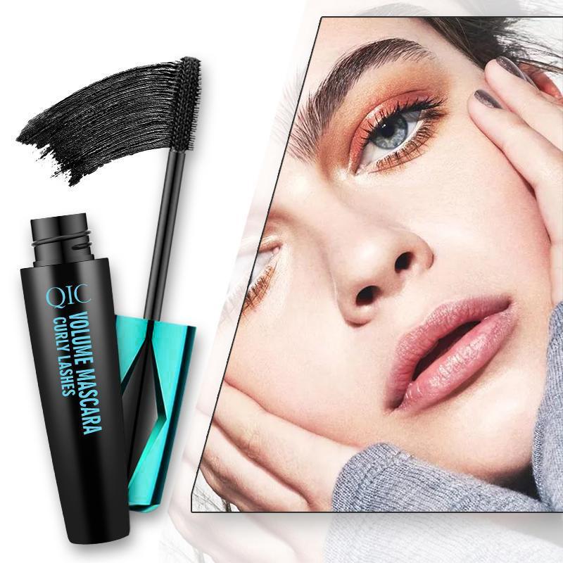 Long Lasting Mascara, Natural Curl Eyelashes Mascara, Eye Lashes Lengthening Volumizing Styling Defining Multiplying Curling Mascara Stick, Professional Eye Enhancement Makeup Products, Christmas, Christmas Gift