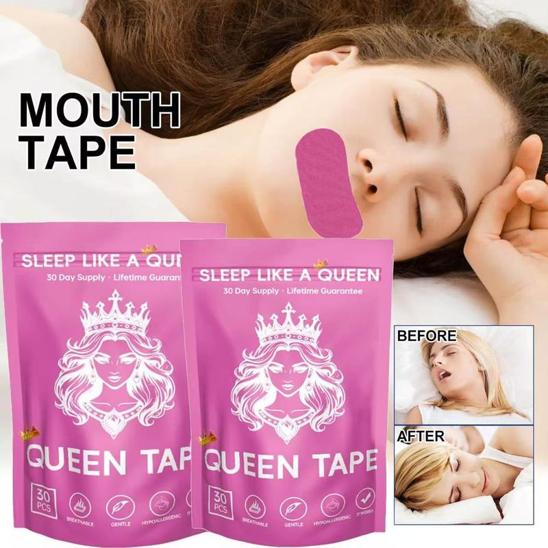 60 Count Breath Mouth Tape Gentle Micropore Tape Comfort Sleep Patch,Anti-snoring Mouth Tape for Mouth Breathing,Anti Snoring Sleep Sticker for Daily Use