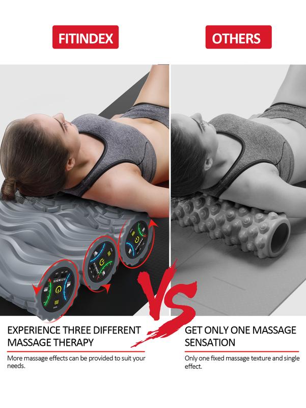 FITINDEX Vibrating Foam Roller 5-Speed