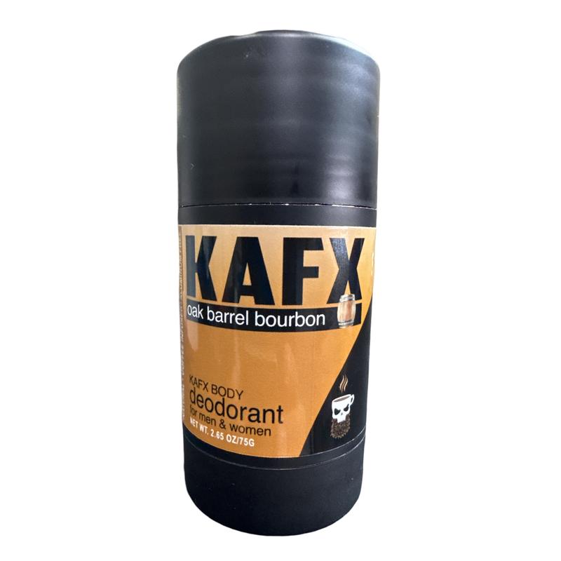 KAFX Body Oak Barrel Bourbon Natural Coffee Infused Deodorant