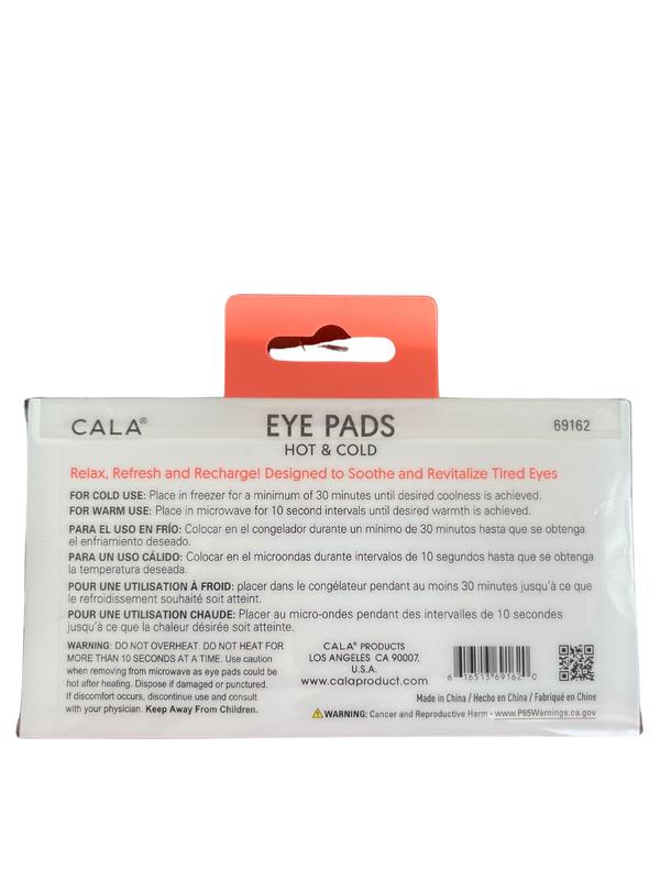 CALA Hot and Cold Reusable Eye Pads for Puffy Eyes and Dark Circles Treatments