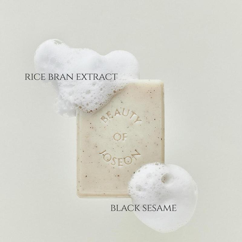 [Beauty of Joseon] Low PH Rice Cleansing Bar 120ml, Deep Cleansing, Mildly Acidic Cleansing Soap, Moisturizing Cleansing Bar, Similar To The PH of Skin Cleansing Bar, Mildly Acidic Cleansing Soap, Moist Finish, Korean Skincare, Viral Cleanser