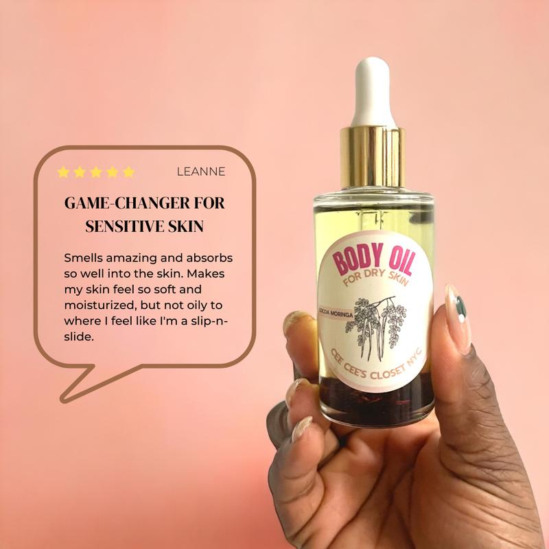 Scented Dry Body Oil for Non-Greasy Moisturized Skin Body Care Moisture