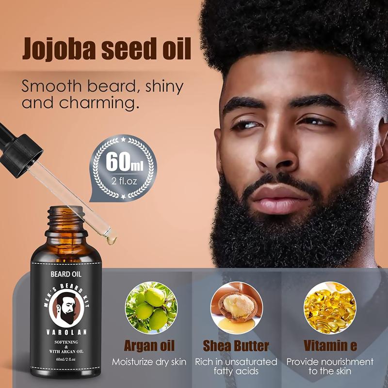 Birthday Gifts for Men, Mens Gifts, Unique Beard Care Kit for Men Best Friends Male Dad Brother Husband Fiance Him Boyfriend Coworker