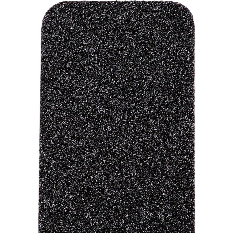 10 Counts - Jumbo Double-Sided Emery Nail File for Manicure, Pedicure, Natural, and Acrylic Nails - Black (Grit 80 80)