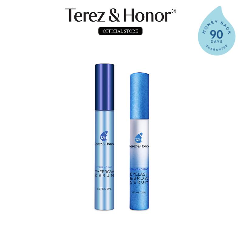 Terez & Honor Eyelash and Brow Serum Set Makeup Mascara