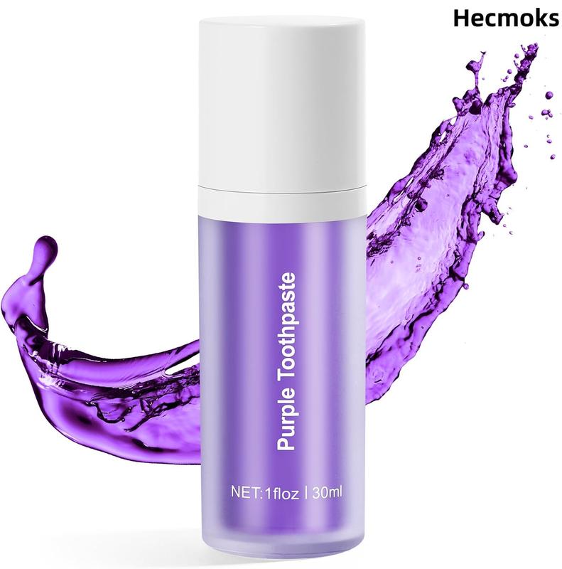 Purple Toothpaste: Teeth Whitening Solution. Removes Stains, Corrects Color. Brighten Your Smile with Our Effective Whitening Kit. Oral