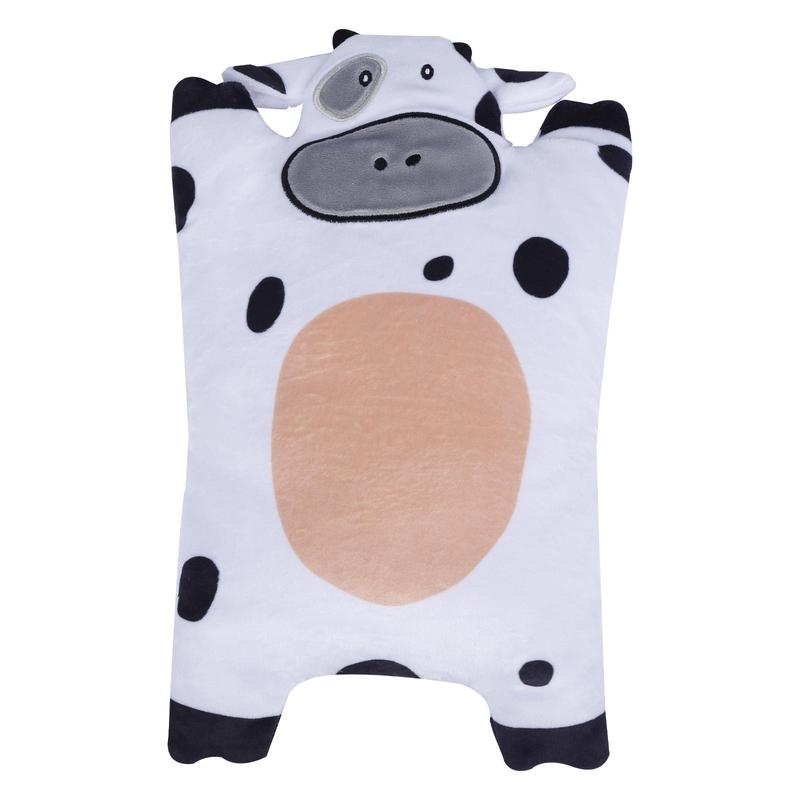 Microwave Heating Pad, Cute Cow Design Heating Pad, Removable Lavender Scented Plush, Manual Massage Tool for Menstruation Period