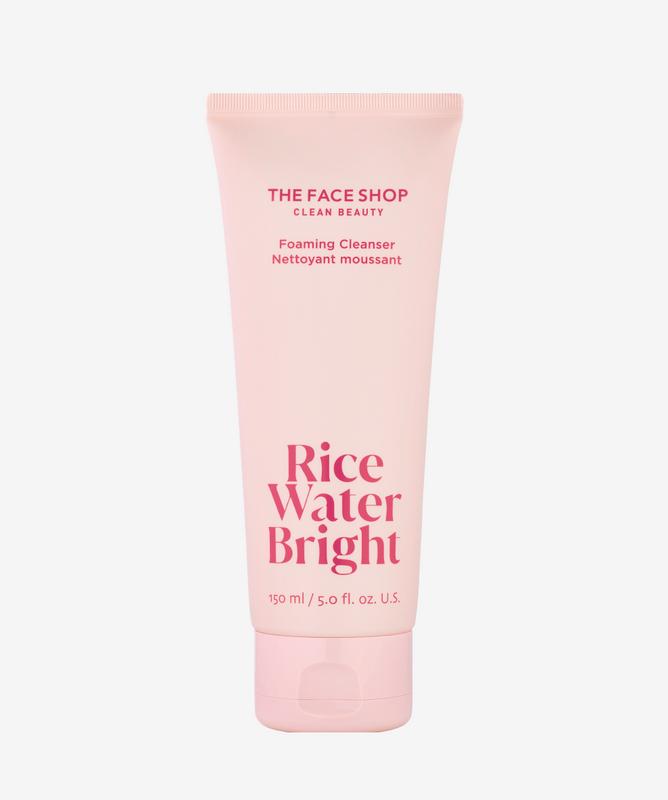 THE FACE SHOP Rice Water Bright Foaming Cleanser Daily Skincare Cleansing Facial