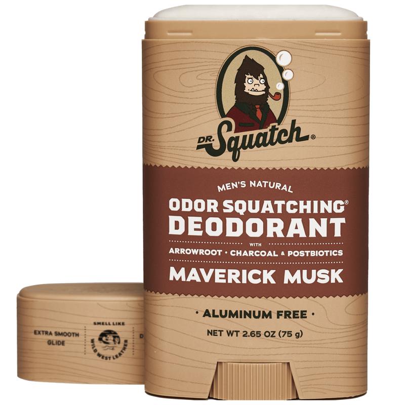 Dr. Squatch - Maverick Musk Deodorant - Body Care for Men