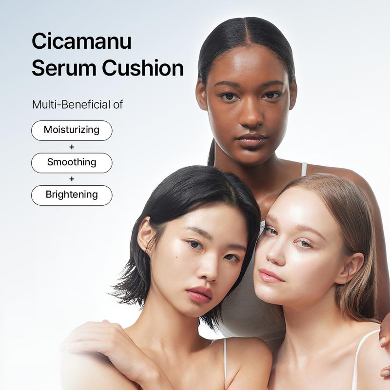 [Parnell Official Shop] Cicamanu Serum Cushion 30 New Shades (0.52 oz.   15g)