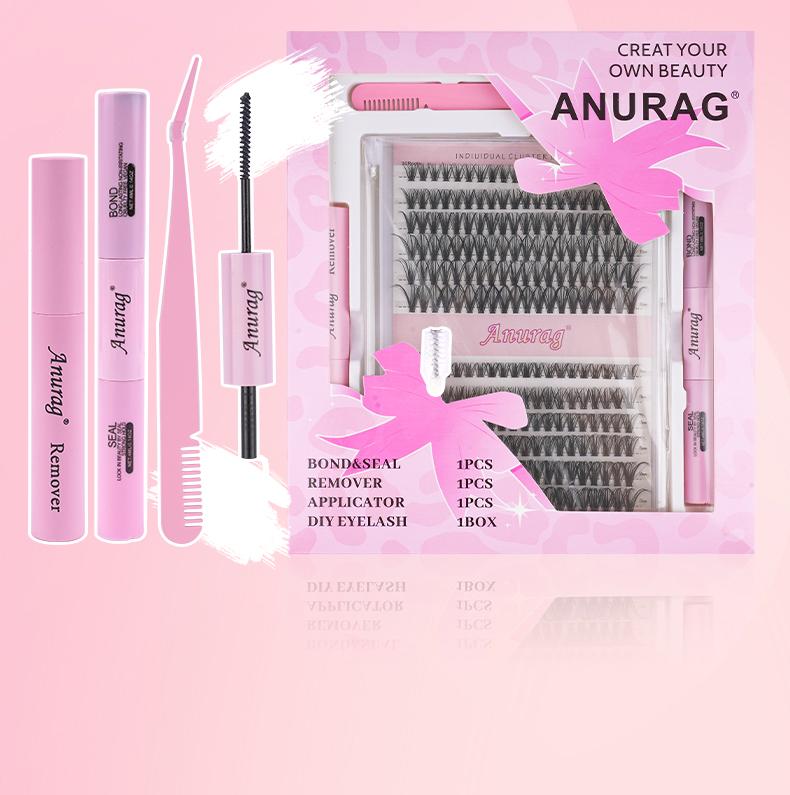 Fluffy Eyelash Bundle Fluffy 9-16mm Eyelash Bundle Extensions 30+40D Thick Volume Individual Eyelash D Curl Eyelash Bundle 240pcs DIY Eyelash Extensions,Applicator Tool,Super Keeps Eyelash Bundle Bonded and Sealed, Cosmetic Makeup Mascara Eyelashes