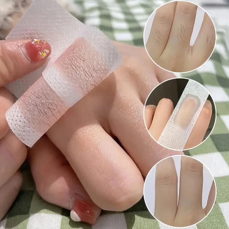 Portable Facial Hair Removal Wax Strips for Women, 15pcs Hair Remover Waxing Tool with 3 Wax Wipes, Quick Painless Hair Removal Products for Face & Body