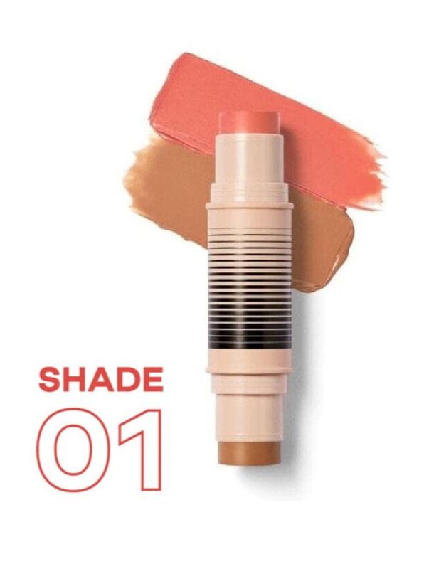 DIBS Beauty Desert Island Duo - Award Winning Blush and Bronzer Stick with Nine Beautiful Shades