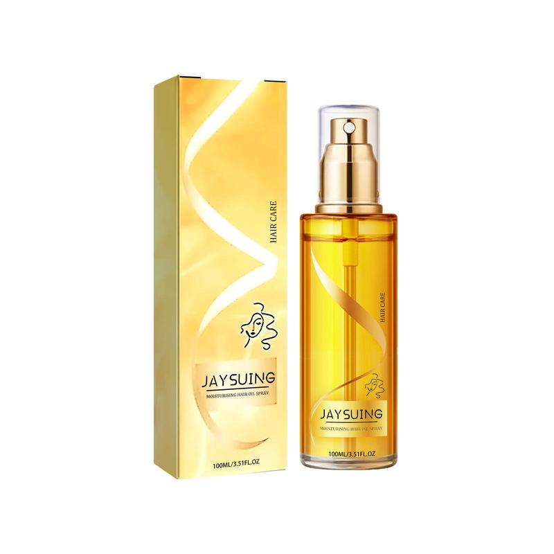 Hair Care Oil Spray, Moisturizing & Smoothing Hair Oil Spray, Hair Care & Styling Product for Women & Men