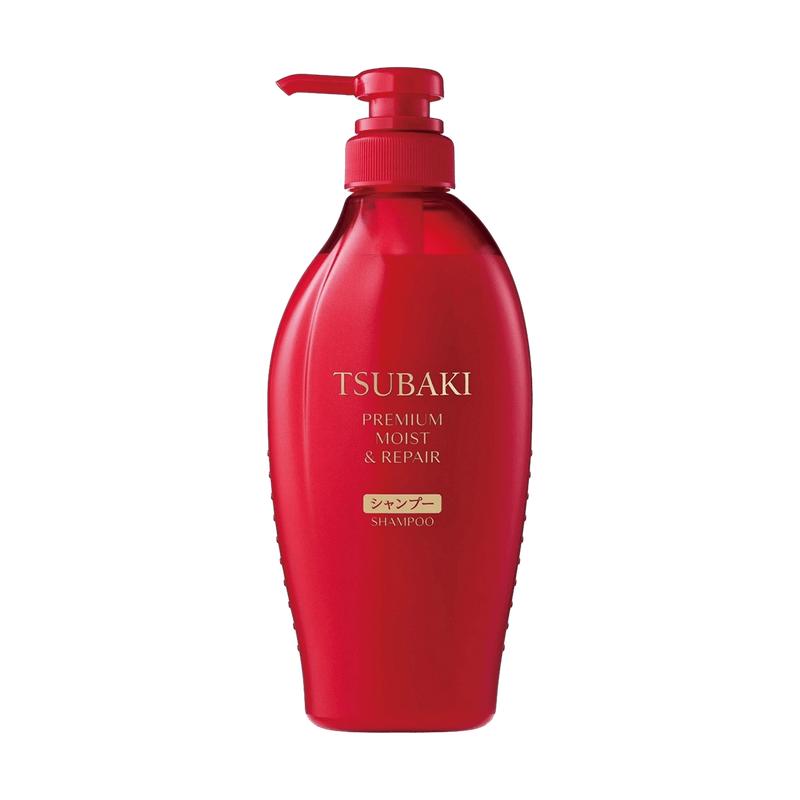 SHISEIDO TSUBAKI Red Camellia 0s Salon-Level Moisturizing, Ultimate Moisturizing Hair Shampoo&Conditioner 15.22 fl oz*2