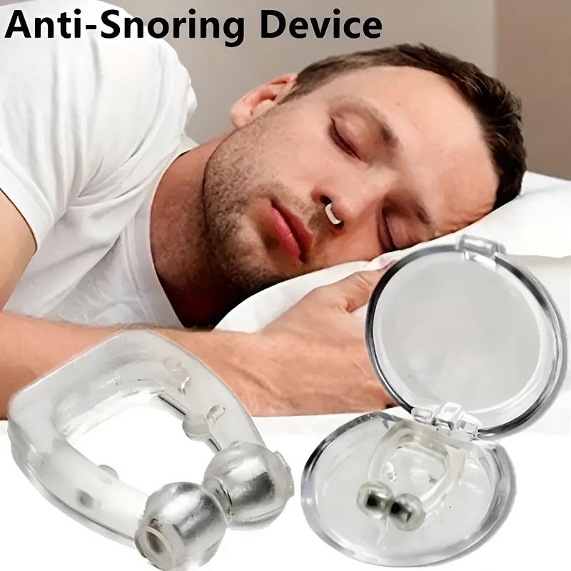 Magnetic Snoring Stopper Nose Clip – Comfortable Silicone, Easy to Use, Reusable Anti-Snoring Solution