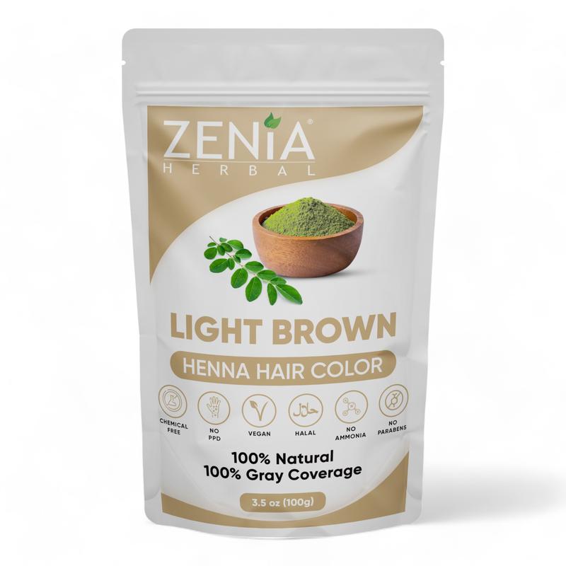 Zenia All Natural Henna Based Hair Color Powder Hair Dye