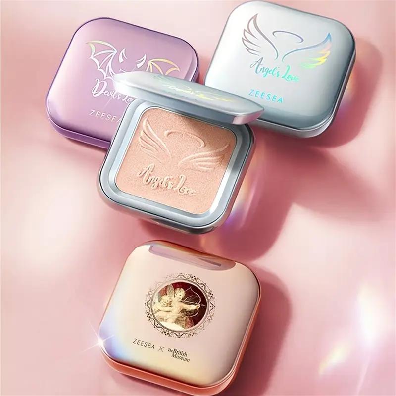 ZEESEA Cupid Diamond Highlighter Powder, Shimmer Highlighter Contour Palette to Brighten, Contour and Brighten Contour Makeup