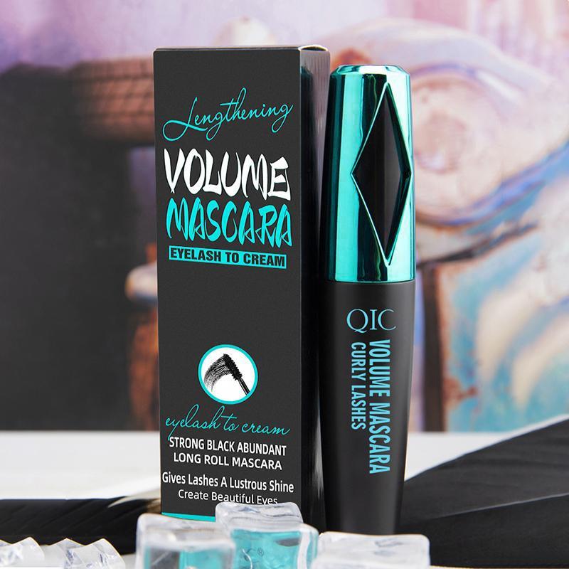 Long Lasting Mascara, Natural Curl Eyelashes Mascara, Eye Lashes Lengthening Volumizing Styling Defining Multiplying Curling Mascara Stick, Professional Eye Enhancement Makeup Products, Christmas, Christmas Gift