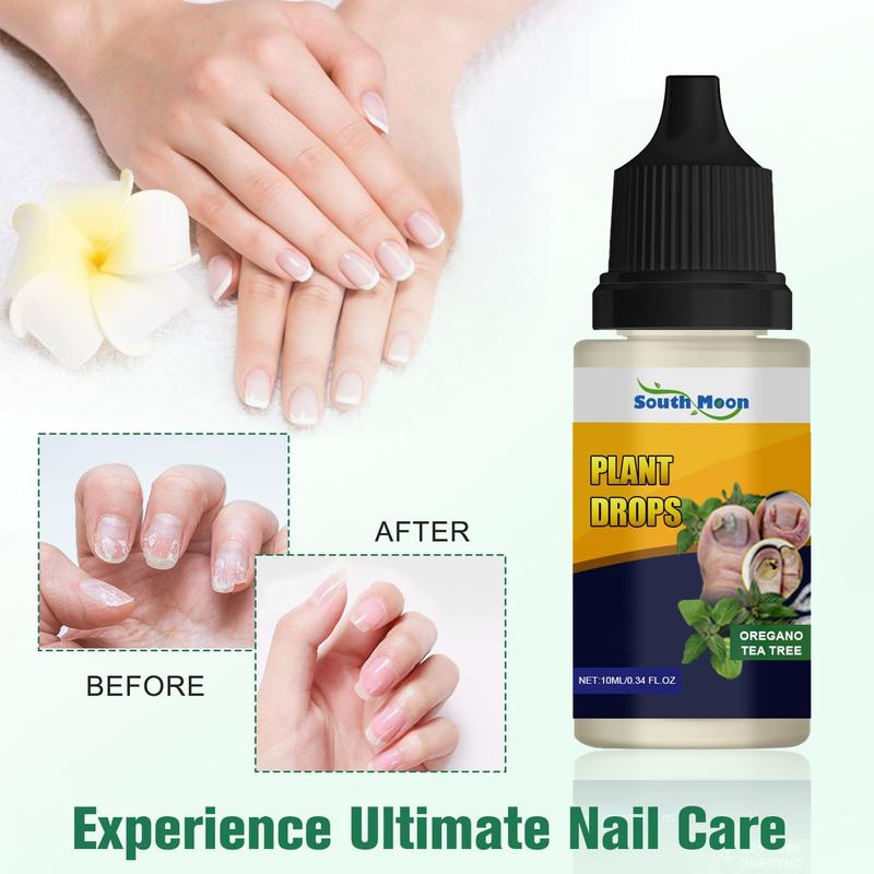 2 Counts Natural Plant Extract Drops Nail Oil, Moisturize and Strengthen Your Nails with Nourishing Plant Drops, Promote Strong And Healthy