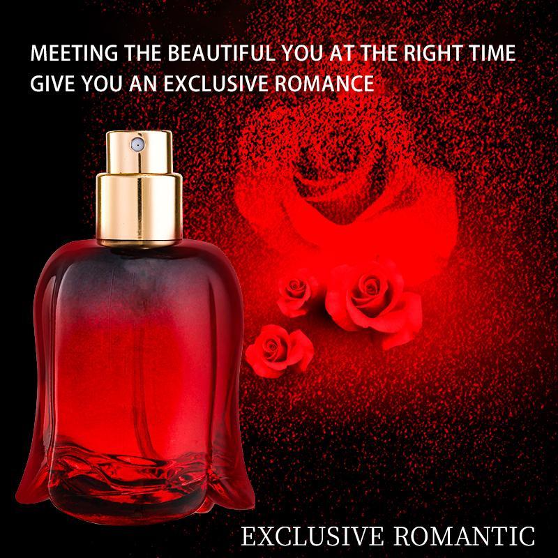 Rose Shaped Women's Perfume, 2 Counts Long Lasting Fragrance, Elegant Floral Scented Perfume for Women, Trendy Perfume for Party and Daily Life