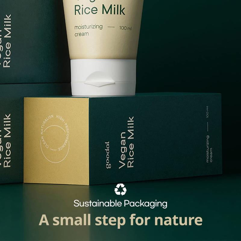 [GOODAL Official Shop] GOODAL Vegan Rice Milk Moisturizing Cream | Moisturizers Skincare Skin Repair Comfort