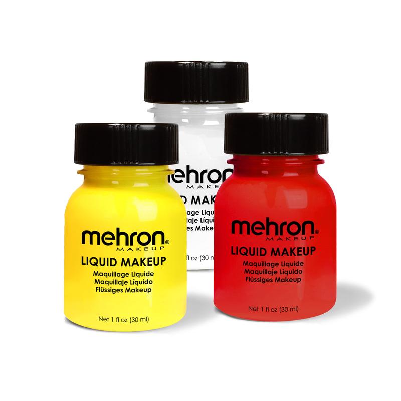 Mehron Liquid Makeup for Face, Body and Hair