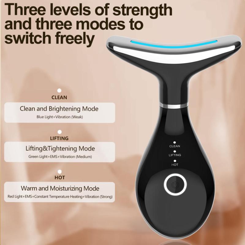 Multifunctional Facial Massager, 1 Box Whale Bionic Design Neck Massager, Neck & Face Lifting Tool, Facial Beauty Instrument for Men and Women