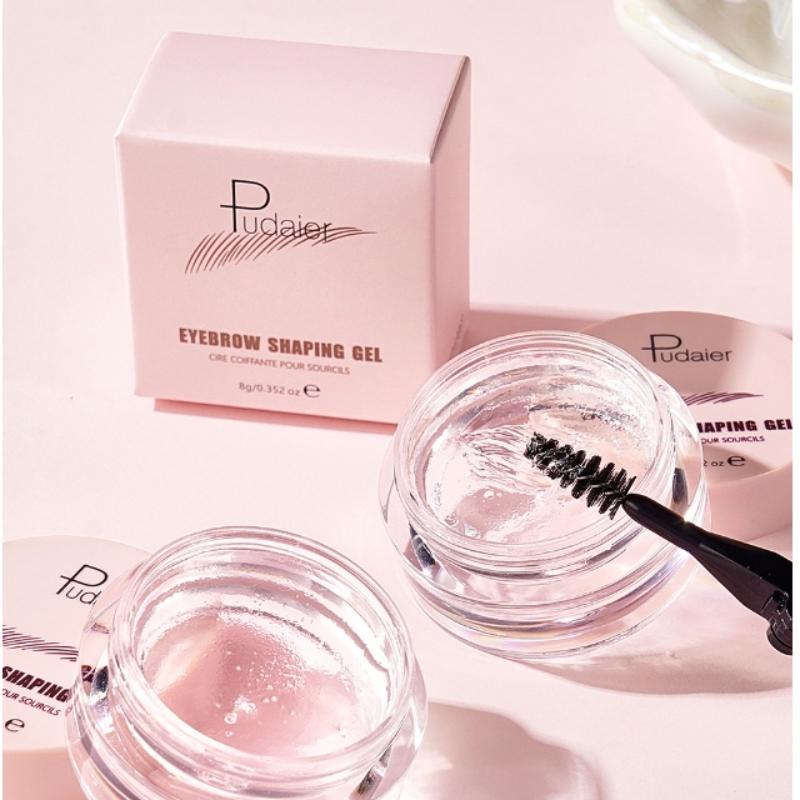 Eyebrow Shaping Gel with Brush, 1 Box Long Lasting Eyebrow Styling Gel, Eye Brow Styling Gel, Eyebrow Gel with Eyebrow Brush, Makeup Tool for Women