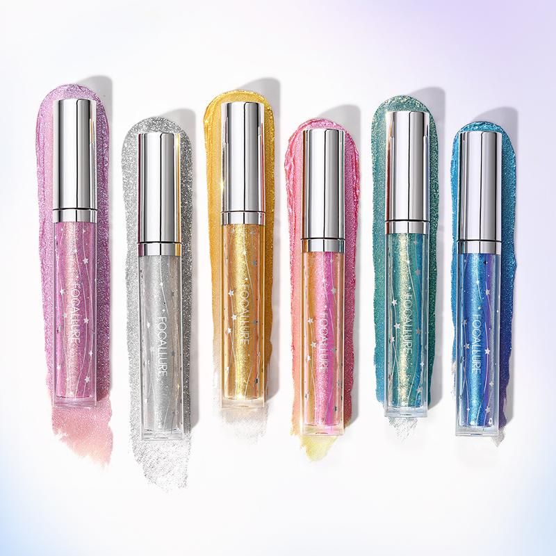 FOCALLURE Star Drifter Glitter Mascara #BL01 INCEPTION Lash Makeup Cosmetic for Glamorous and Dynamic Look