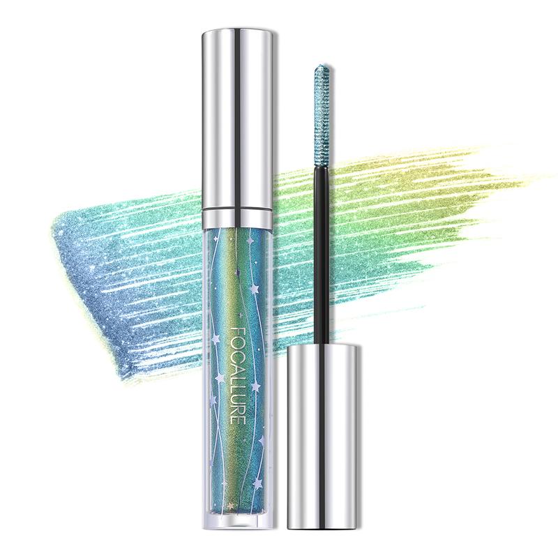 FOCALLURE Star Drifter Glitter Mascara #BL01 INCEPTION Lash Makeup Cosmetic for Glamorous and Dynamic Look