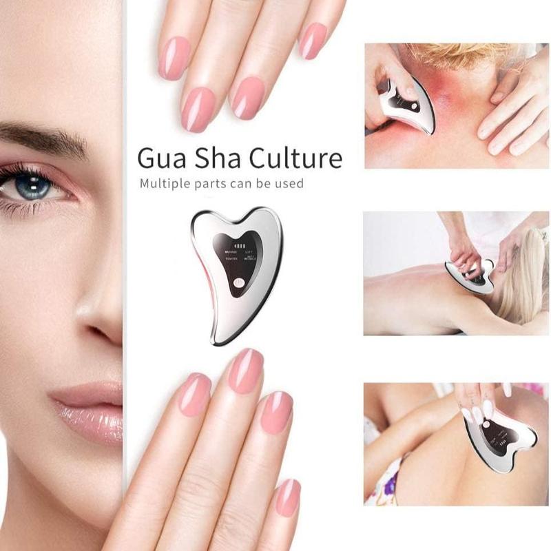 Electric Gua Sha, 1 Box Multifunctional Massage Instrument, Beauty Massage Instrument, Back to School