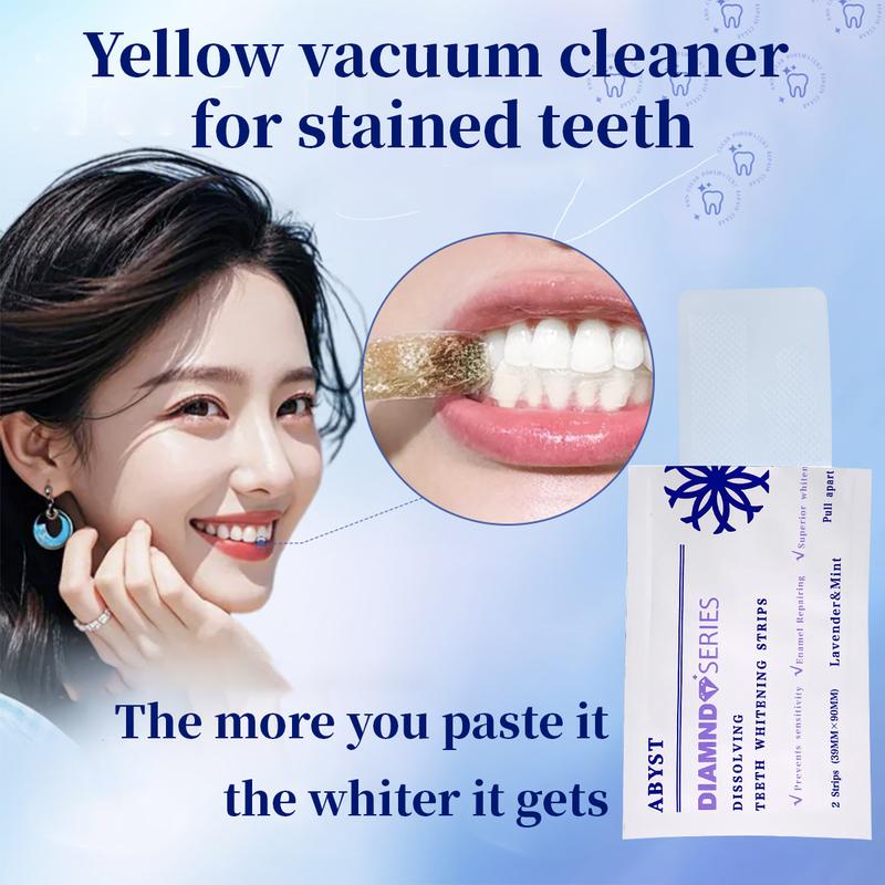 Whitening Diamond Series Strips for Oral Repair - Advanced Solution for a Brighter  and Healthier Teeth dissolving teeth