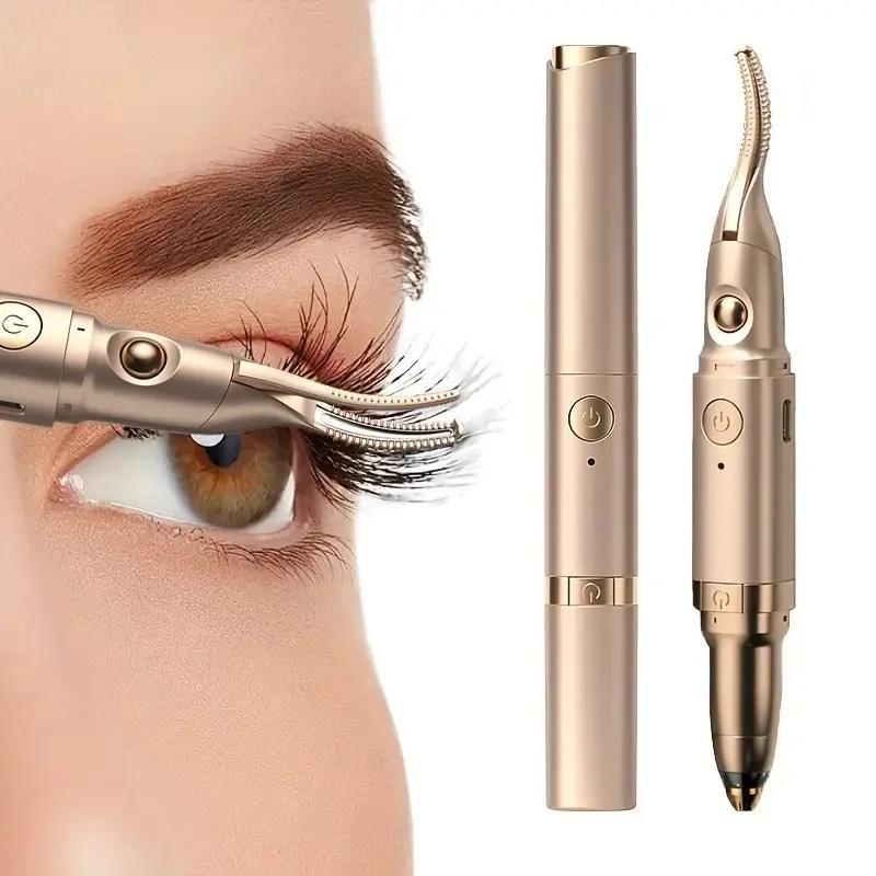 Portable Electric Eyelash Curler, 1 Count Multifunctional Electric Eyelash Curler, Professional Eye Makeup Accessory