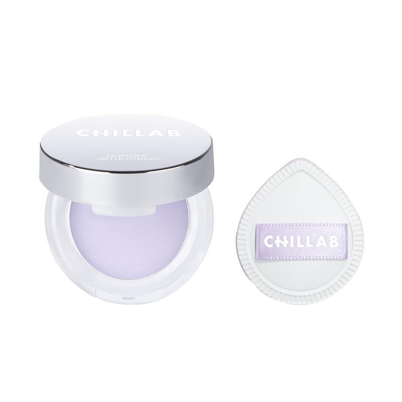 Chillab Lavender Matte Powder Mini Duo: Mini Powder and Mini Cloudy Puff