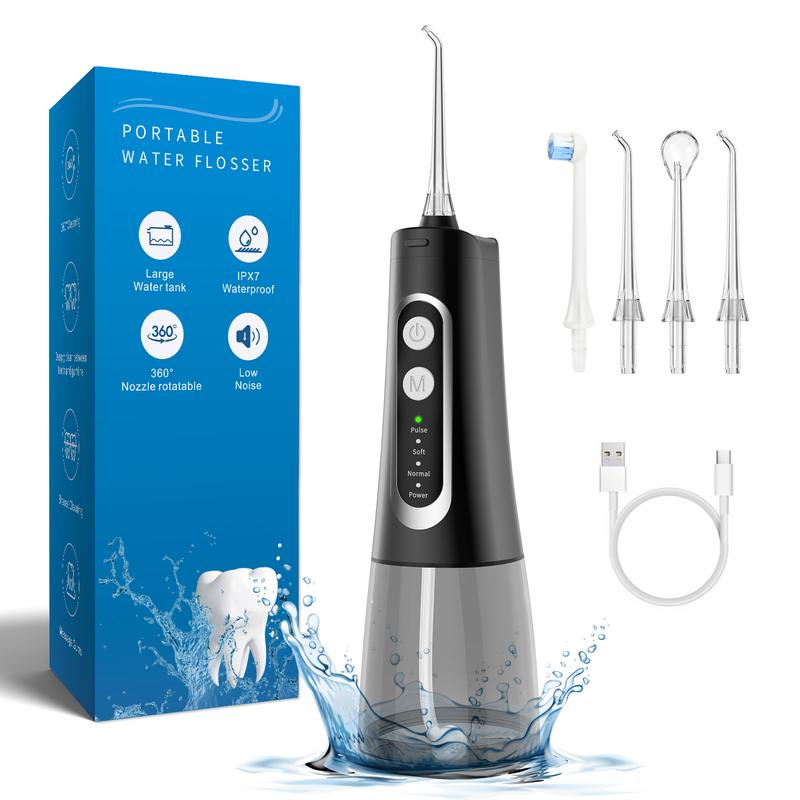 Purehealth water floss, oral rinse, floss rinse, waterproof floss 4 modes M139por rechargeable travel irrigation cleaner