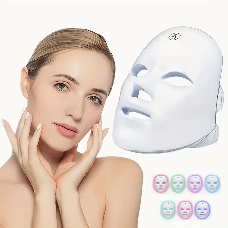 7 Color Led Facial Mask, Led Facial Skin Care Mask, Facial Beauty Instrument for Women