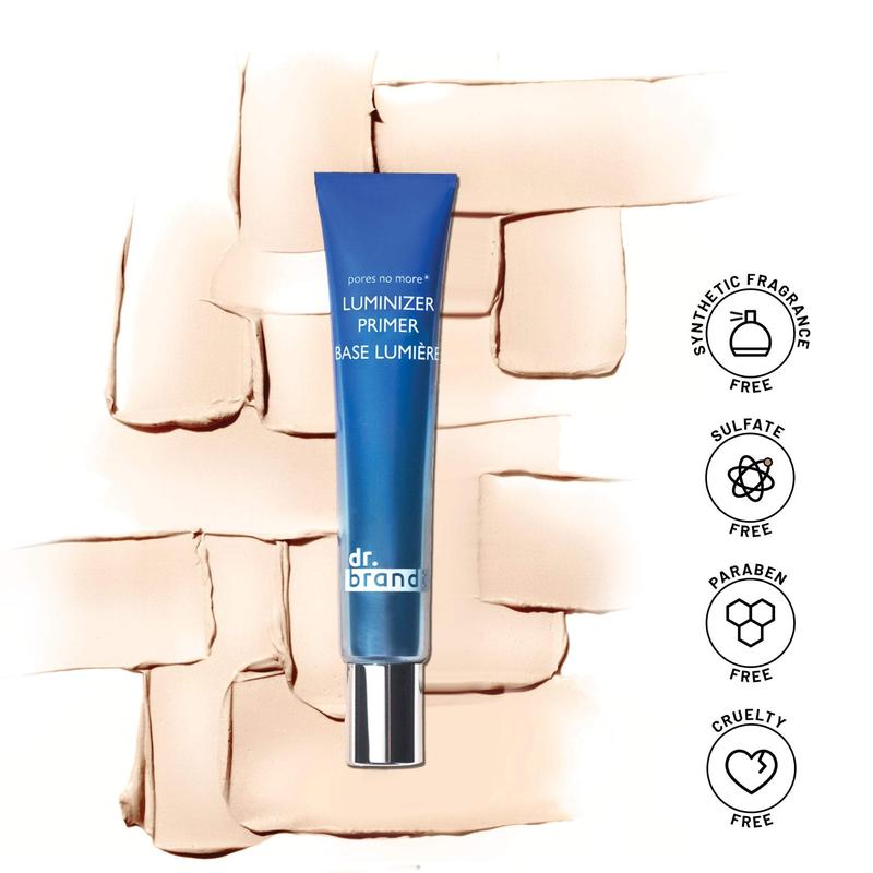 Dr.Brandt - LUMINIZER PRIMER, Lightweight Silky Cream for Glowing and Poreless Complexion. Flawless Foundation Makeup