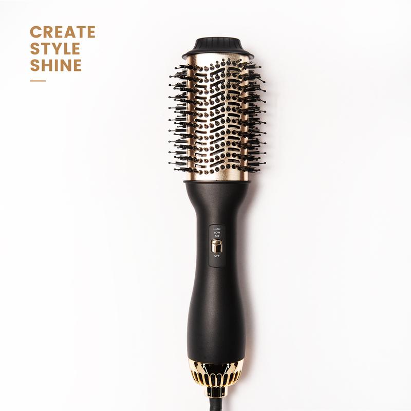 ONE STEP STYLER Hair Dryer Brush for Effortlessly Volumizing Hair, 4-in-1 Hot Air Brush