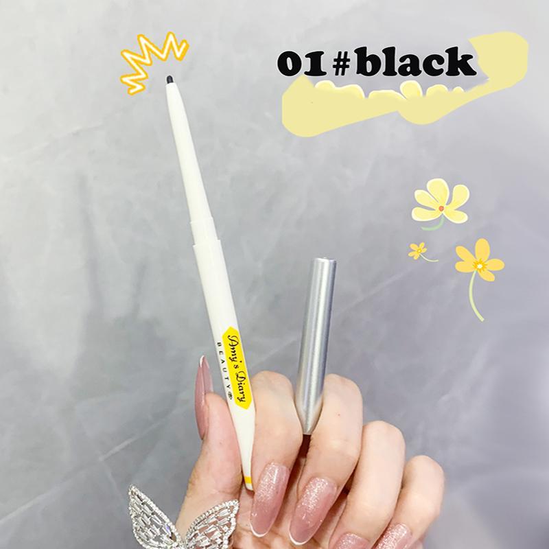 Waterproof Long Lasting Eyeliner Pencil, Smudge-proof Eyeliner Pen with Precise Flexible Tip and Comfortable Grip, Professional Eyes Makeup Products for Women and Girls