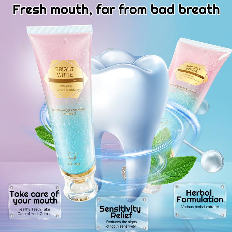 100g Toothpaste, Fresh Breath, Whitening Toothpaste