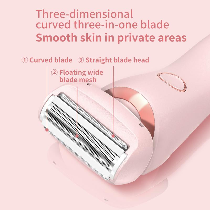 Household electric shaver for women's armpit whole body hair removal, private shaver, dense shaver, electric hair removal device