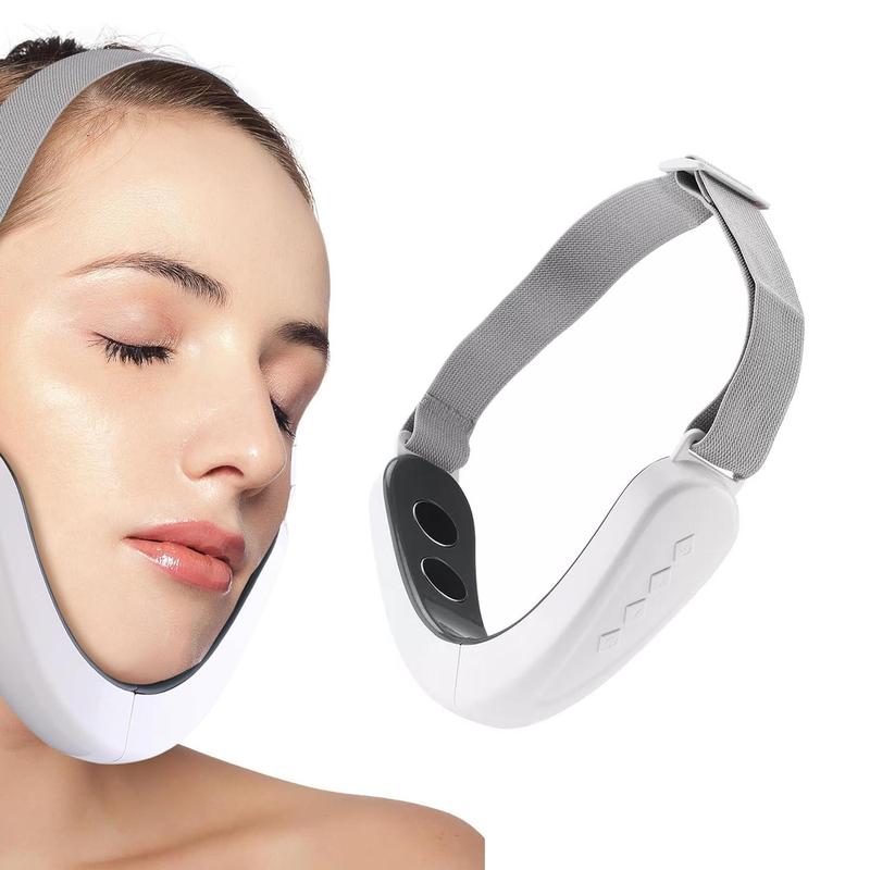 Electric V-shaped Face Massager, Face Massage Device, 5 Modes & 12 Levels, Face Massage Machine for Women Daily Facial Care, Home & Travel