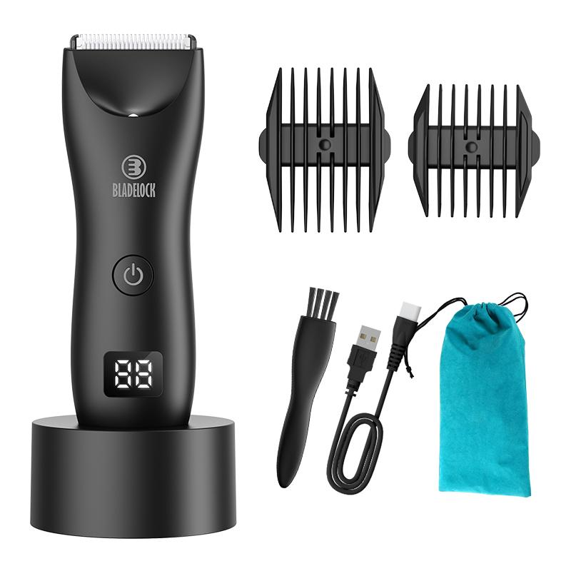 Electric Groin Hair Trimmer for Men - Cordless, Waterproof, and Rechargeable - Perfect for Body, Pubic, and Ball Hair Grooming - Ultimate Male Hygiene Razor Comfort