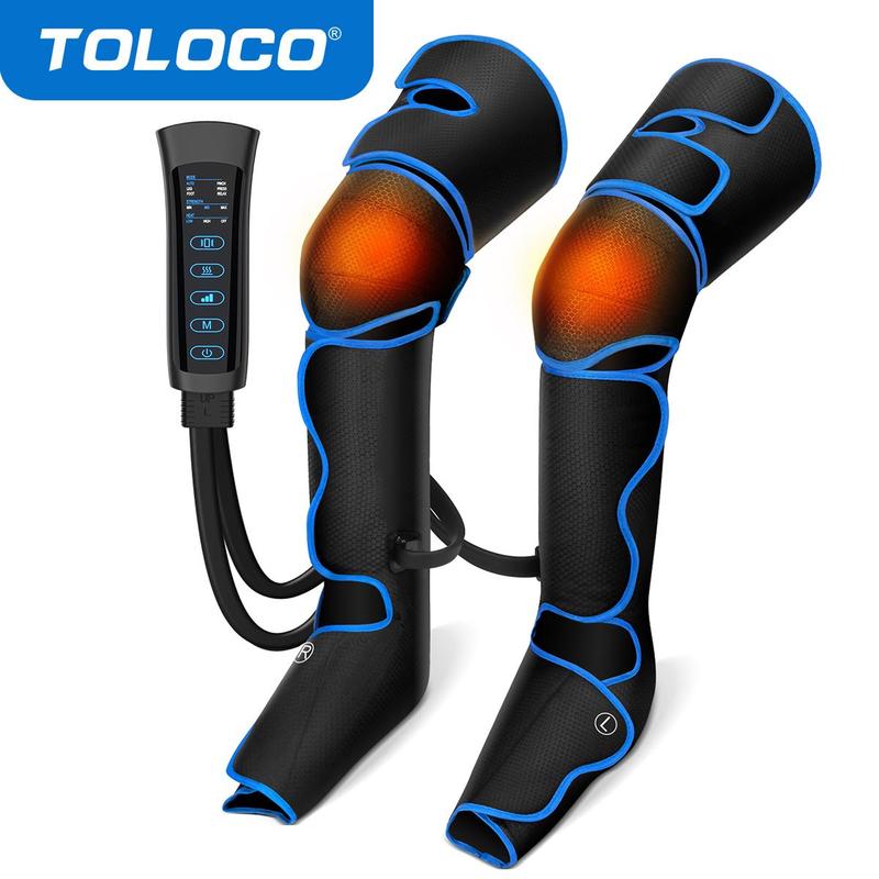 TOLOCO leg massagers are used on celebration days  a perfect gift that enhances comfort and well-being.  With advanced circulation technology, 6 massage modes, and 3 vibration settings, it soothes and rejuvenates leg muscles.