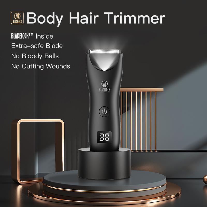 Electric Groin Hair Trimmer for Men - Cordless, Waterproof, and Rechargeable - Perfect for Body, Pubic, and Ball Hair Grooming - Ultimate Male Hygiene Razor Comfort