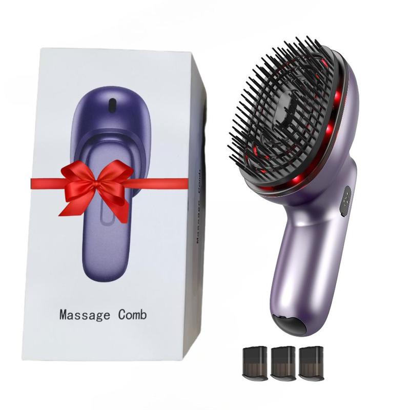 Electric Hair Massager, Portable USB Rechargeable Hair Scalp Massager, Multi-functional Hair Care Tool for Women & Men