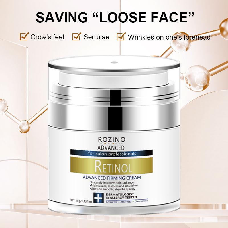 Retinol Advanced Firming Face Moisturizer, Deeply Moisturizing Facial Skin Care Cream, Hydrating Skin Care Product for Women & Men